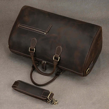 Leather Weekender Bag