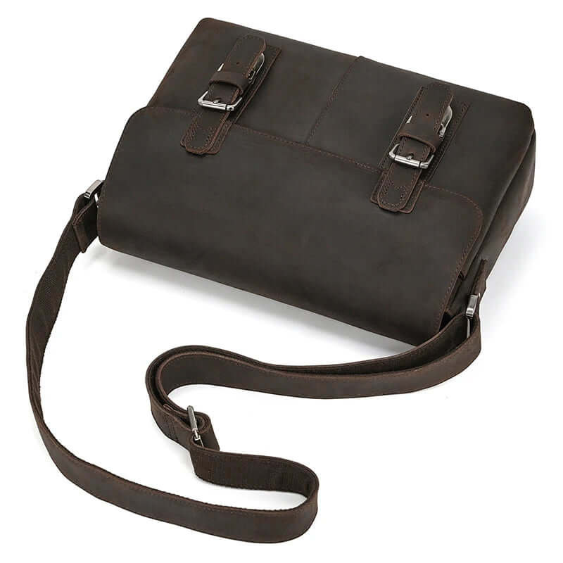 A4 Leather Messenger Bag