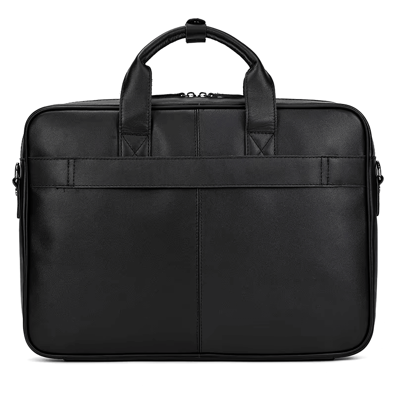 Classic Leather Bag for Laptop Men's Briefcase