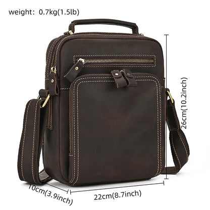 Retro Multifunction Men's  Menssenger Bag