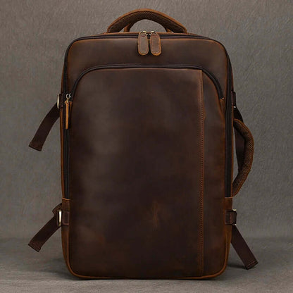 Leather Brown Rucksack