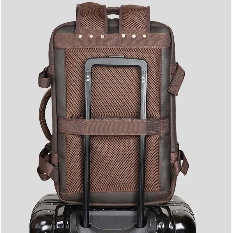 Leather Brown Rucksack