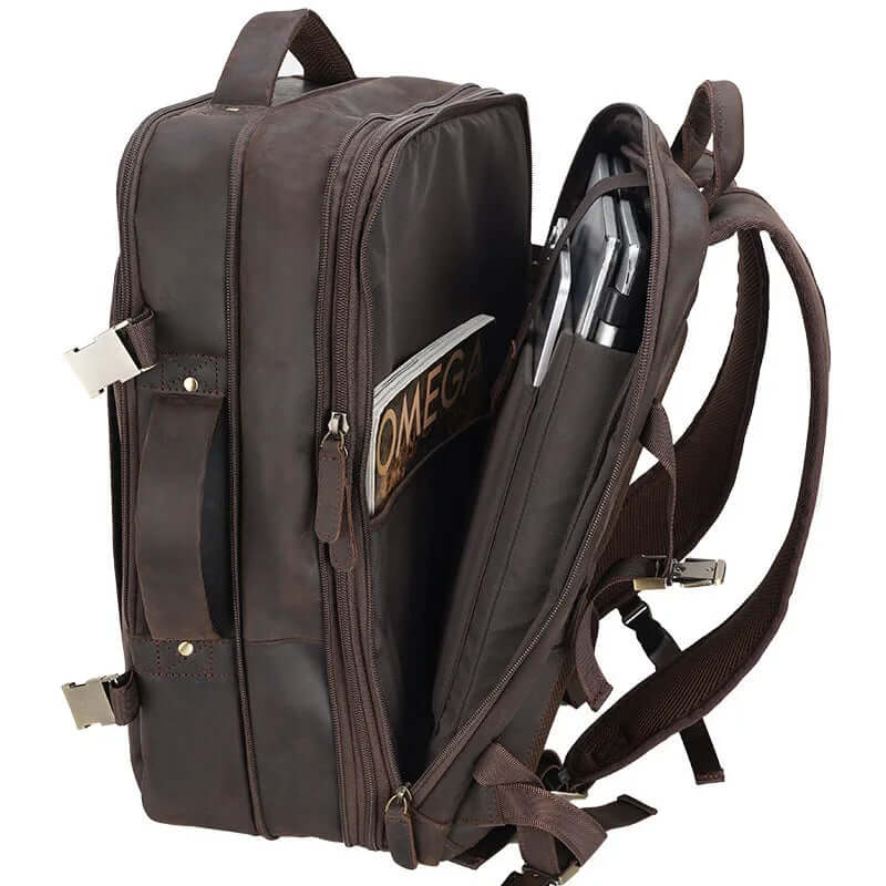 Leather Brown Rucksack