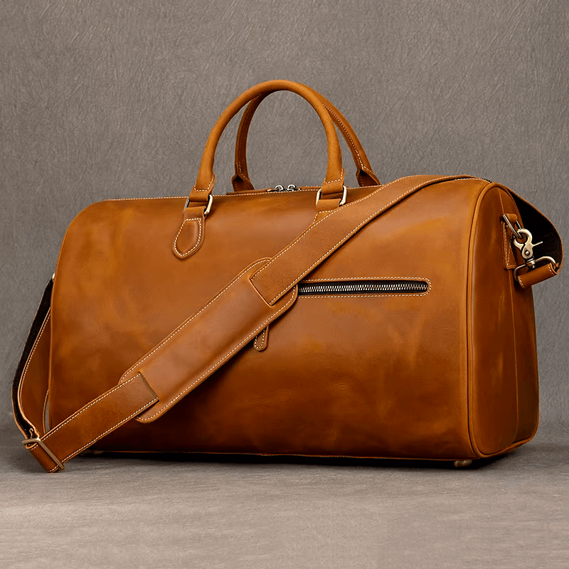 Leather Weekender Bag