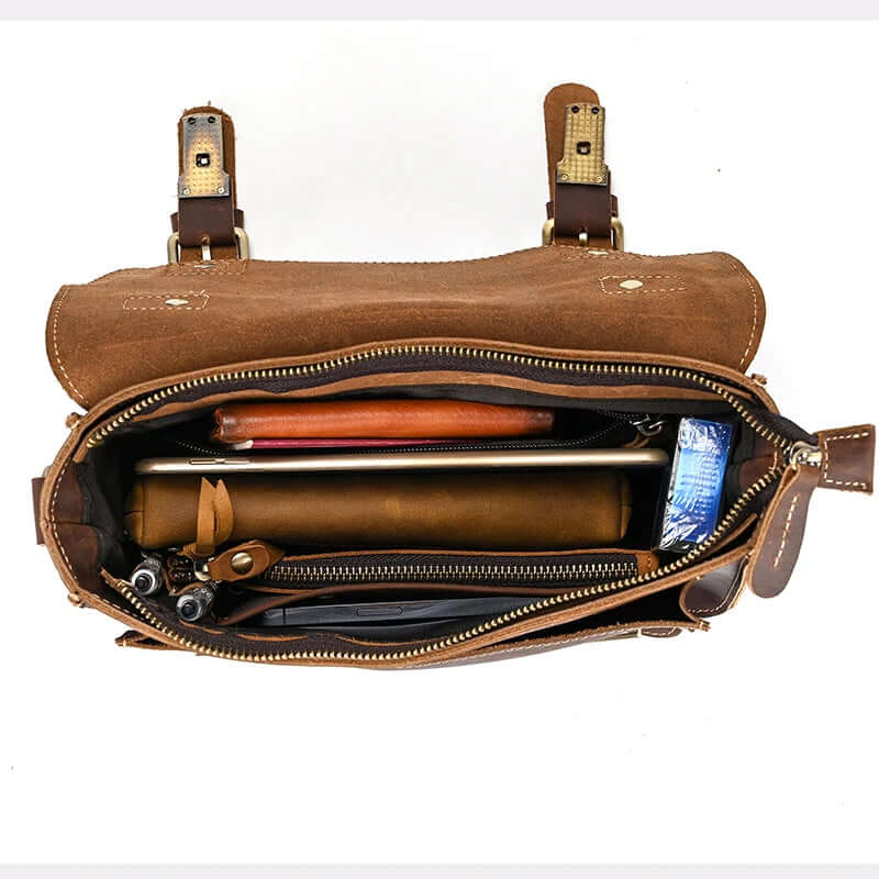 Small Leather Shoulder Messenger Bag