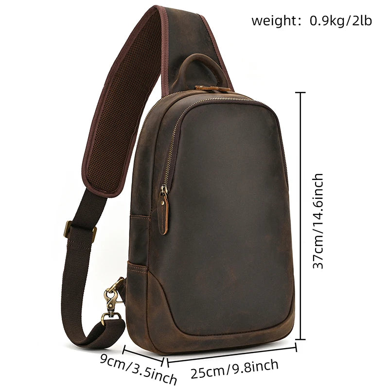 Large Size Causal Chest Bag Fanny Pack
